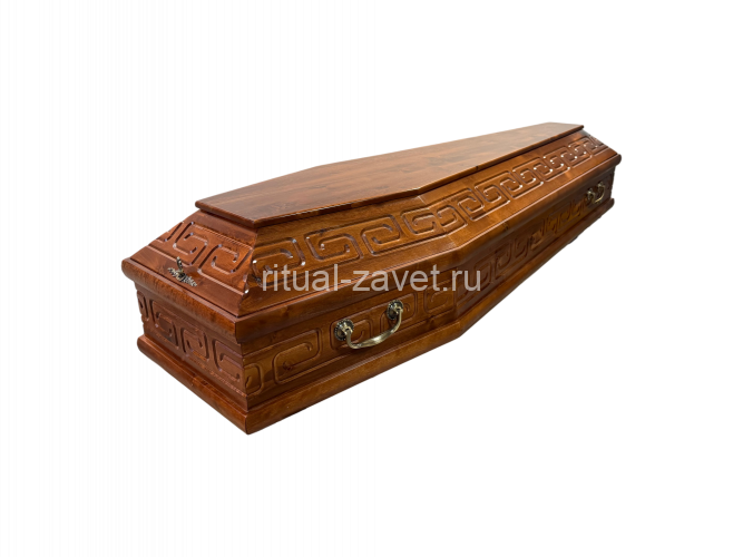 Гроб ИЖ 4 Версаче из массива березы